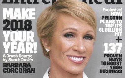 Barbara Corcoran smiling on the cover