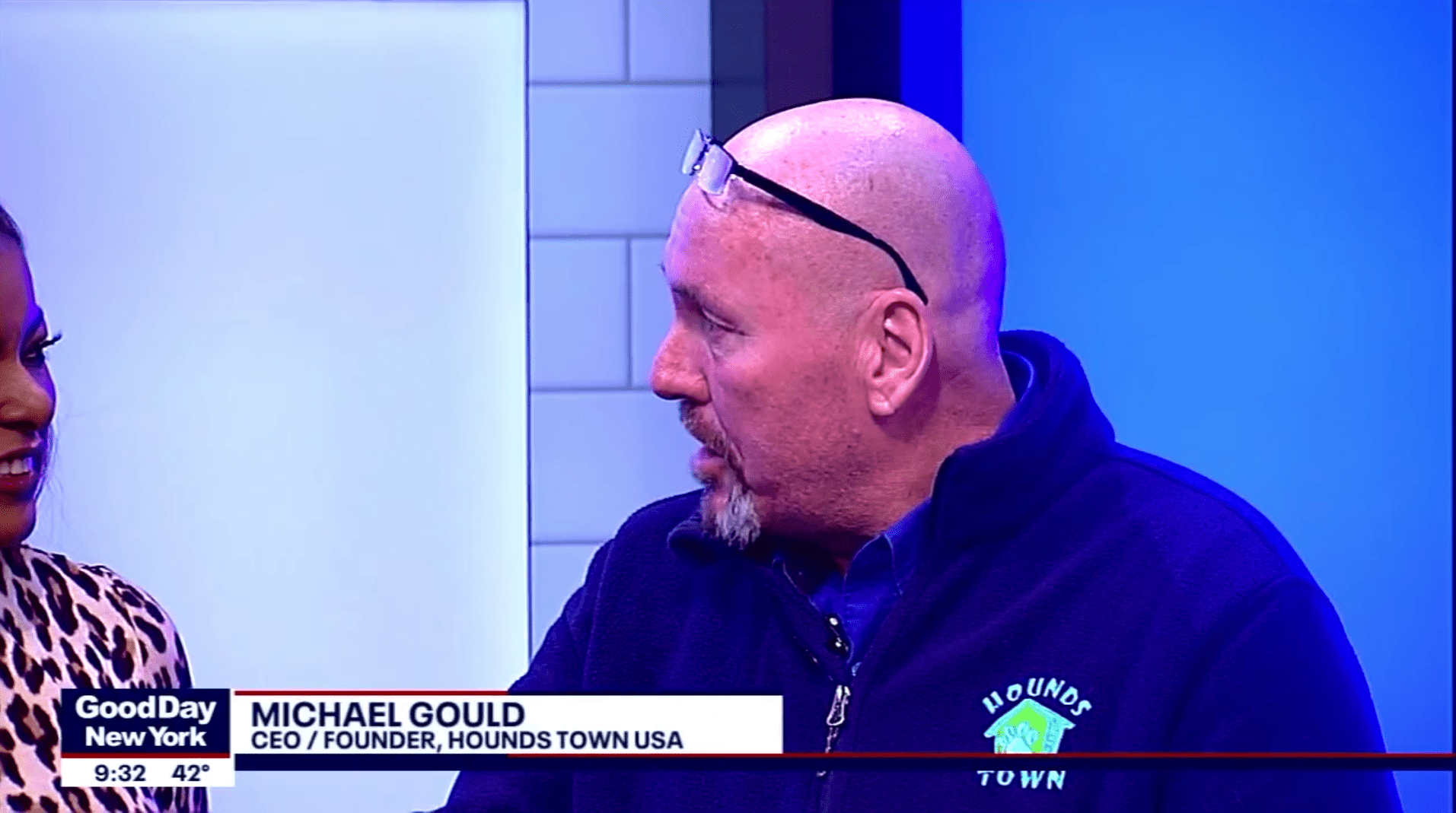 Michael Gould, CEO of Hounds Town USA, speaks on Good Day New York. TITLE