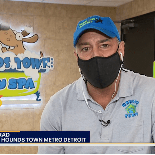 Detroit doggie daycare Franchise Owner Pete Mourad