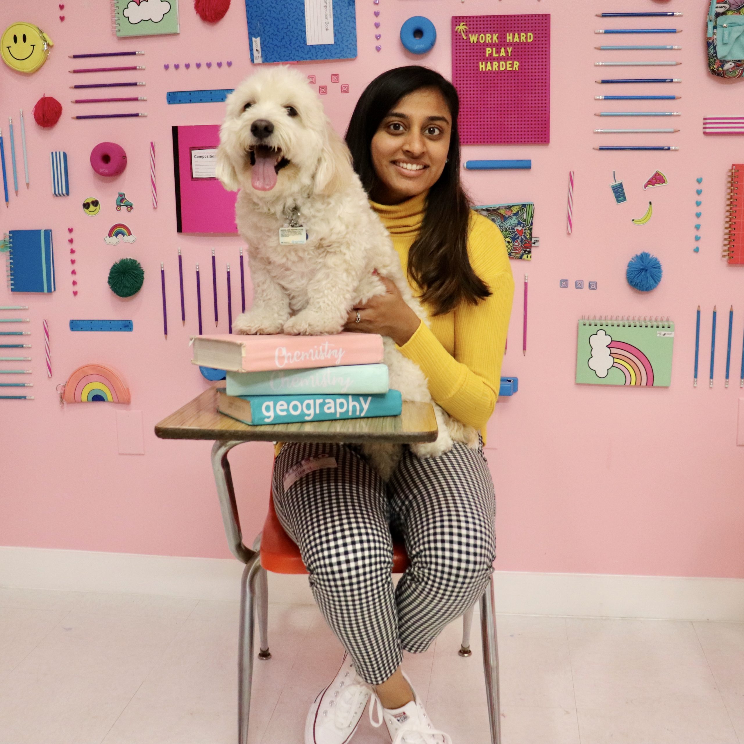 New Houston dog daycare Franchise Owners Twinkle and Parth Bhakta